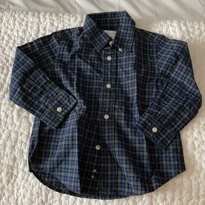 Ralph Lauren dress shirt checkered 18 mos